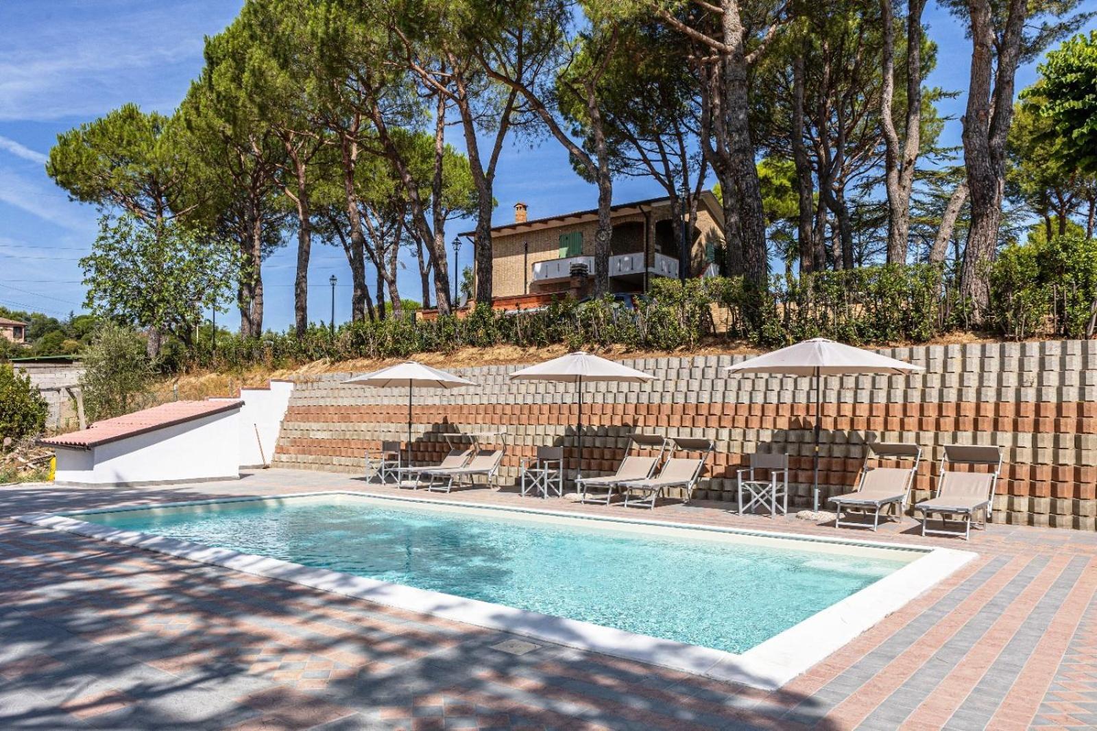 Villa Lucilla - B&B Rooms And Pool Potenza Picena Exterior foto